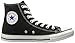 Converse Unisex Chuck Taylor All Star High Top Sneakers Black/White (8.5 B(M) US Women / 6.5 D(M) US Men, Black/White)