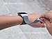 bayite for Fitbit Ionic Bands, Stainless Steel Milanese Loop Metal Replacement Strap with Unique Magnet Lock Accessories for Fitbit Ionic Large Smoke Gray
