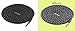 BlitzBusters Universal fluorescent Drawstring 51 Inches Long 2-Pack Use In Hoodies, Sweatpants, Shoe laces, Tote Bags & More (Black)