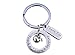 Infinity Collection Teacher Keychain Gift – Teach Learn Inspire Jewelry for Men or Women, Teacher Appreciation or Retirement Present, End of Year Gift for Educators or Mentors