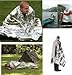 ANCwear Emergency Blanket Kit (12 Pack) Thermal Survival Space Blankets for Disaster Preparedness. Maintains 90% Body Heat in Frigid Temps. Great for Camping Running Hiking Outdoors