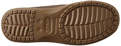 crocs Men's Santa Cruz 2 Luxe Slip-On Loafer, Espresso/Walnut, 9 M US - Thumbnail 3