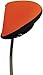 Stealth Club Covers 12110 Putter Oversize Mallet 2-Ball Golf Club Head Cover, Flame Orange/Black