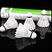 ZHENAN 12-Pack Advanced Goose Feather Badminton Shuttlecocks with Great Stability and Durability,Shuttlecock Indoor Outdoor Sports Hight Speed Training Badminton Birdies Balls