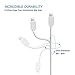 originAIM Lightning Cables 3-Pack/6-FT USB Charging MFi Cables For iPhone iPad iPod (WHITE)