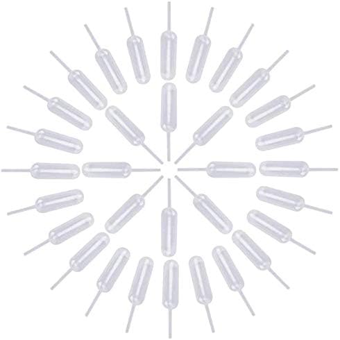 350pcs 4ml Plastic Pipettes Squeeze Transfer Pipettes Suitable for Chocolate, Cupcakes, Strawberries