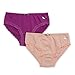 Lucky & Me Ava Little Girls Bikini Underwear, Multi-Color 6 Pack, Tagless, Soft Cotton, 9/10