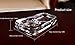IUME Crystal Glass Cigar Ashtray Cigarette Holder Living Room Home Office Outdoor Travel for Women Men Tabletop Desk Decoration Decor Tray Box