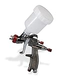 AEROPRO USA R100 LVMP Gravity Feed Air Spray Gun, 0.8 mm Nozzle