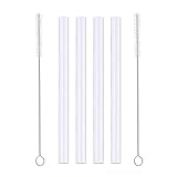 Replacement Straws for CamelBak Eddy Kids 12oz Water Bottle, Drinking Straw Accessory for CamelBak, Set Include 4 BPA-FREE Straws and 2 Straw Cleaning Brushes,by FavorGear