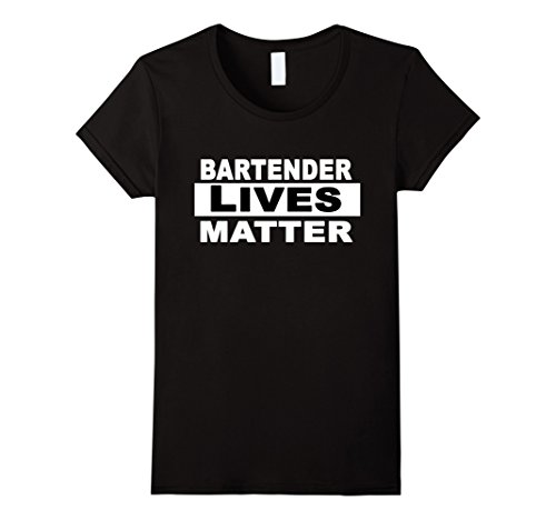 Women's Bartender Lives Matter Large Black