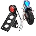 Amazicha LED License Plate Holder Stop Running Tail Lights Taillight Side Mount for Harley Motorcycle Bobber Chopper