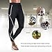 Wonderience Men Hot Neoprene Sauna Sweat Pants Slimming Body Shaper for Weight Loss Hot Thermo Leggings Workout Pants (Black, XXX-Large)