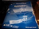 Geometry: Concepts and Skills: Resource Book Chapter 2