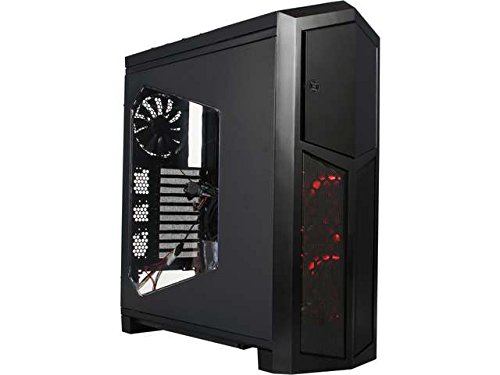 Rosewill SECC Steel ATX Full Tower Computer Case Throne-Window Black