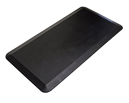 ApexDesk Non-Slip Anti Fatigue Standing Desk Mat for Home and Office - 20 x 39 x 3/4" (Black) - Thumbnail 3