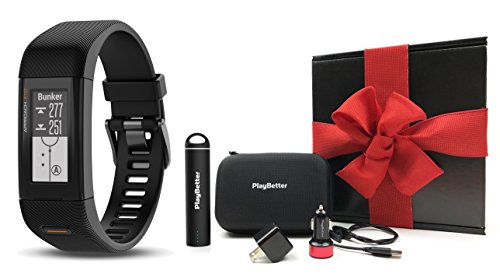 Garmin Approach X10 Gift Box Bundle With Playbetter Portable Usb