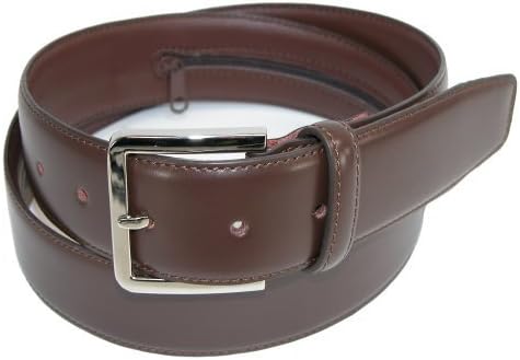Leather Money Belt, Brown, 40