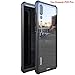 Huawei P20 Pro Case,DAYJOY Luxury Design Premium Aluminum Metal Shockproof Bumper Frame Case With tempered Glass Back Cover for Huawei P20 Pro (BLACK)