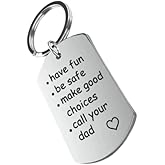 tenghong2021 Call Your Mom Keychain for New Driver Graduation 16 Year Old Women Birthday Key Chain