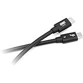OWC 0.3M Thunderbolt 5 (USB-C) Cable, up to 80Gb/s of bi-Directional Data Speed, up to 120Gb/s for Higher Display Bandwidth, 240W