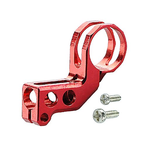 Aluminum Tail Motor Mount, Red:MHEMCPX025/26/H