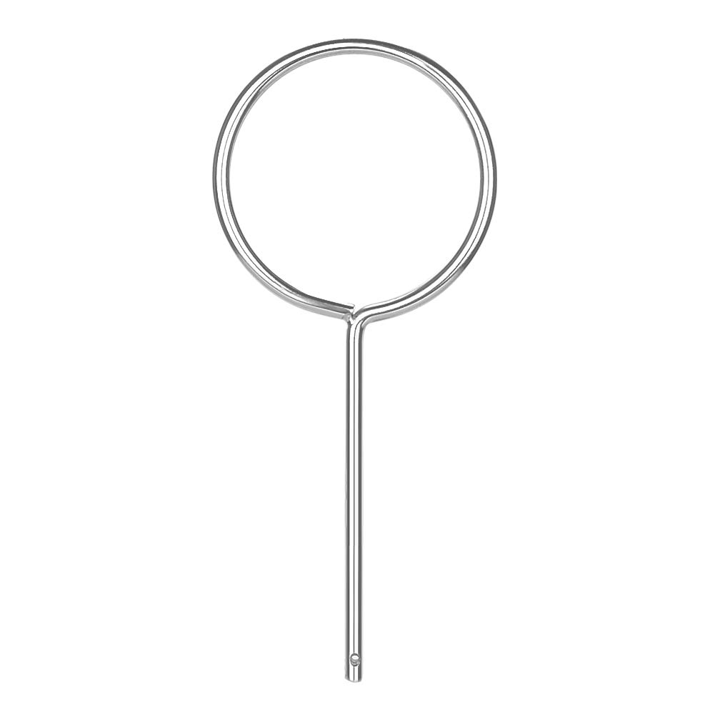 StonyLab Support Retort Ring, Chrome-Plated Lab Support Ring Closed Extension Ring in O.D. 120 mm I.D. 105 mm for Laboratory Experiment, Sturdy Corrosion Resistant