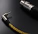QL-DL HIFI 2.5mm (L-Shaped Plugs) TRRS Balanced Male to 4pin XLR Balanced Female Headphone Audio Adapter for Astell&kern Ak240, Ak380, Ak320, Ak120, DP-X1A, FIIO X5III, KANN etc.