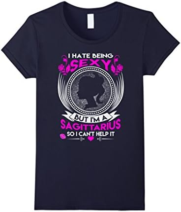 Womens Sagittarius Shirts For Women. Birthday Gift For Mom/Wife Medium Navy