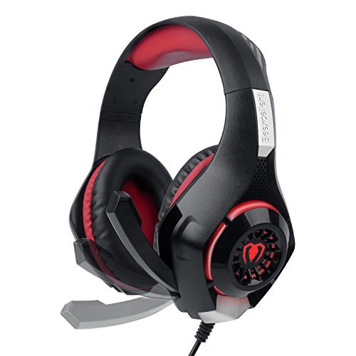 Xbox Headset, Xbox One Headset Gaming Headset PS4 Headset Gaming Headphones with Microphone, Volume Control, LED Light and 3.5mm Audio Jack (Red) Xbox Headset, Xbox One Headset Gaming Headset PS4 Headset Gaming Headphones with Microphone, Volume Control, LED Light and 3.5mm Audio Jack (Red)