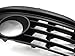 06-09 Volkswagen Jetta MK5 Open Vent Fog Light Grilles - Black (2006 2007 2008 2009)