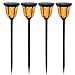 TomCare Solar Lights Solar Torches Lights Waterproof Dancing Flame Outdoor Lighting Landscape Decoration Lighting 96 LED Solar Powered Path Lights Dusk to Dawn Auto On/Off for Garden Patio Yard(4)