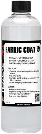 TAC Systems Fabric Coat 500ml - Hydrophobic, UV Protection, Stain Resistant
