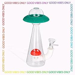 UFO & Mushroom Design Portable Water Bottle