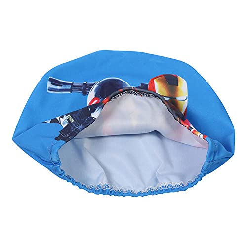 Cosplay Kinderen Iron Man Badpak Zwembroek Met Hoed Jongen Buiten Vakantie 3 Stuk Zwemmen Korte Kofferbak Cartoon Stuk… - Image 4