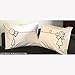 BoldLoft Say I Love You Couples Pillowcases (King Size)- Gifts for Her, Girlfriend, Wife, Couple Gift Set for Valentine, Anniversary, Wedding, Christmas, Romantic His and Hers Bedroom Decor