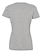 Fruit of the Loom womens 5 oz. 100% Heavy Cotton HD V-Neck T-Shirt(L39VR)-ATHLETIC HEATHER-XL