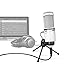 Audio-Technica AT2020USB+ Cardioid Condenser USB Microphone, White