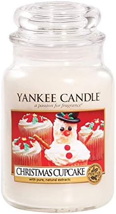 Yankee Candles Christmas Cupcake Large Jar Candle,Fresh Scent