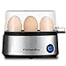 Egg Cooker 3 Egg Capacity Electric, Ellipse, KitchenBro Stainless Steel with Auto Shut Off Function