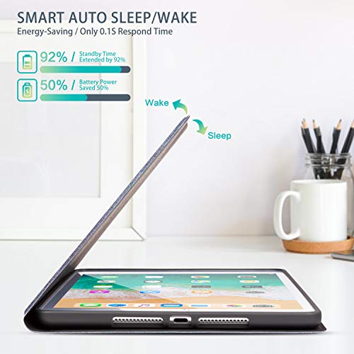 MarinaVida iPad 10.2 Case for New iPad 7th Generation 2019, iPad 8th Case Generation 2020, Premium Protective Smart Leather Case Auto Sleep/Wake Multi-Angle iPad Cover for iPad 7th/8th Gen