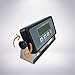 Heavy Duty Digital Portable Floor Wheelchair Scale, All-metal Contruction and Platform with Ramp Medical Electronic