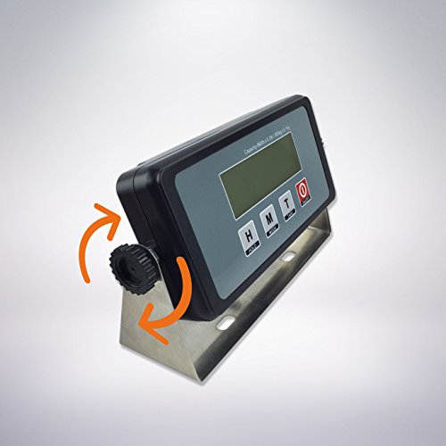 Heavy Duty Digital Portable Floor Wheelchair Scale, All-metal Contruction and Platform with Ramp Medical Electronic