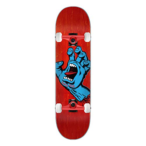 Santa Cruz Skateboard Assembly Screaming Hand Red 8.0" x 31.6" Complete