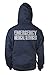 Fishers Sportswear EMT Reflective Hooded Sweatshirt X-Large Navy