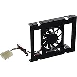 Rosewill 2.5-Inch SSD/HDD Mounting Kit for 3.5-Inch Drive Bay w/60mm Fan RDRD-11003