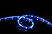 LED Rope Lights Outdoor, 108 LEDs 16Ft Connectable and Flexible Strip Lights with Holder, 110V Plug Waterproof Classic Clear Tube Lights for Indoor Outdoor Tree Garden Party Wedding Christmas (Blue)