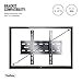 VonHaus Fixed TV Wall Mount Bracket, Ultra Slim and Space Saving for Most 15-42 inch LCD LED 3D Plasma Flat Screen TVs, Strong 88lbs Weight Capacity