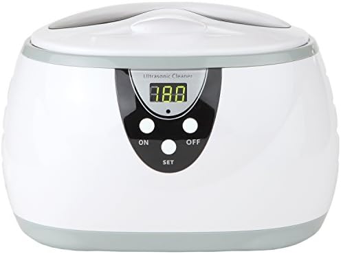 Ultrasonic Jewelry Cleaner - Best Diamond Ring, Silver, Gold Jewelry Cleaner Machine - Makes Jewelry Like New in Minutes - Sparkling Watches, Eyeglasses, Fine and Costume Jewelry Cleaning Made Easy
