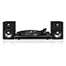 Victrola Modern 3 Speed Bluetooth Turntable with 50 Watt Speakers – Black – ITUT-420 (Renewed)thumb 1